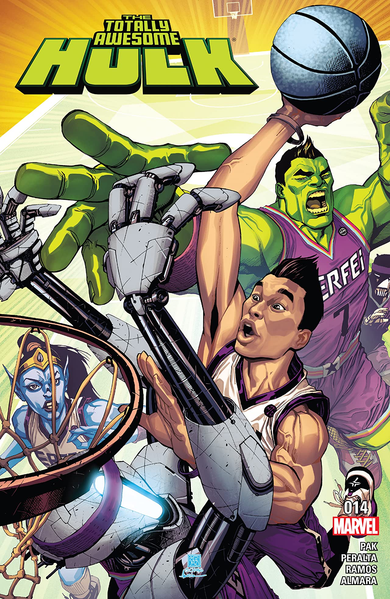 Totally Awesome Hulk (2016) #14 cover