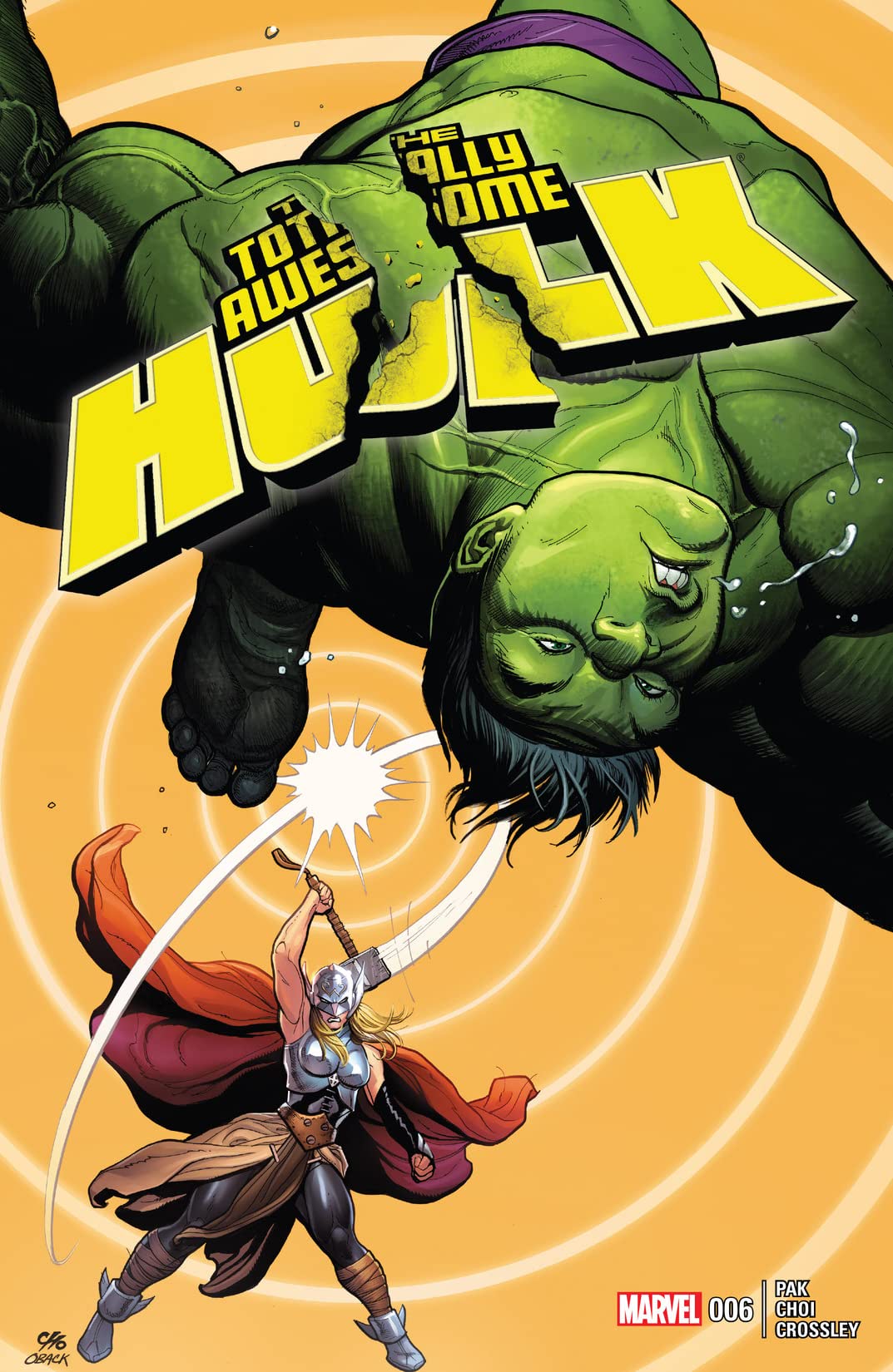 Totally Awesome Hulk (2016) #6 cover
