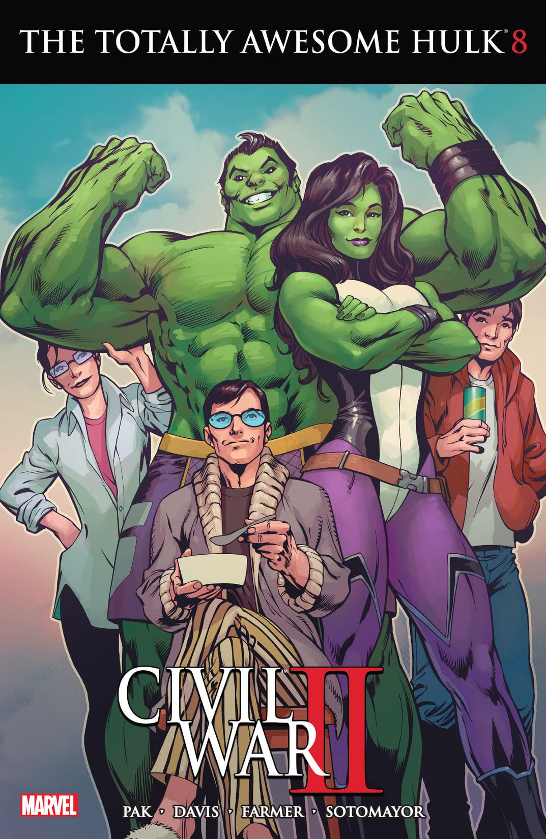 Totally Awesome Hulk (2016) #8 cover