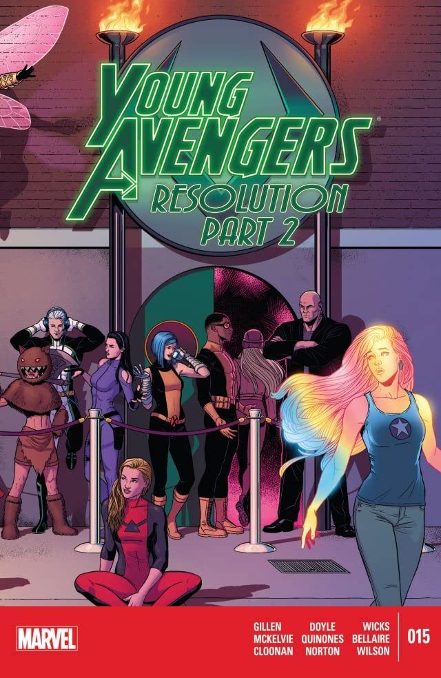 Young Avengers (2013) #15 cover