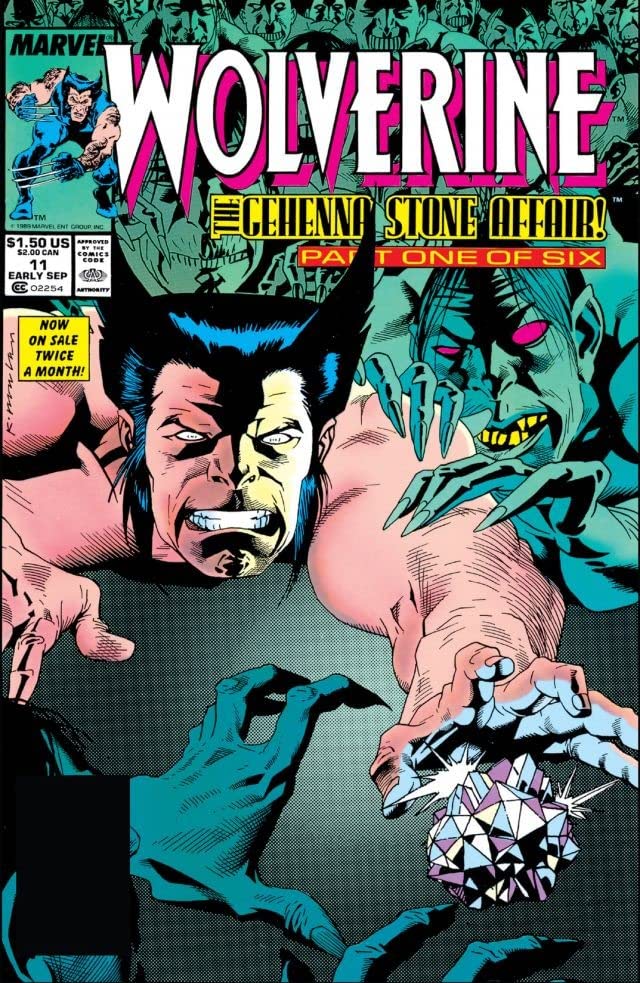 Wolverine (1988) #11 cover