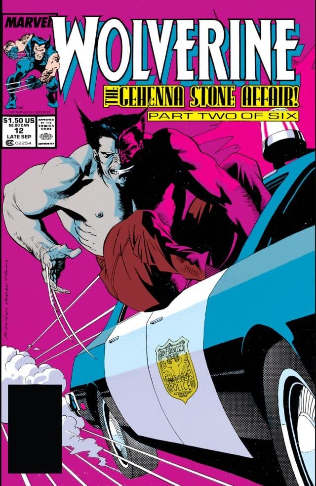 Wolverine (1988) #12 cover