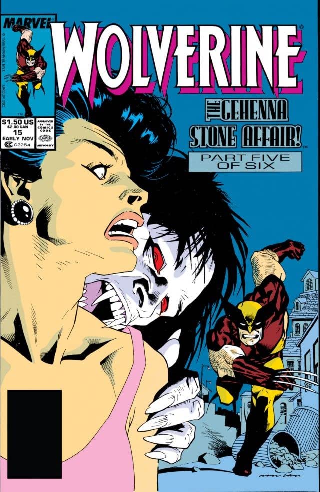 Wolverine (1988) #15 cover