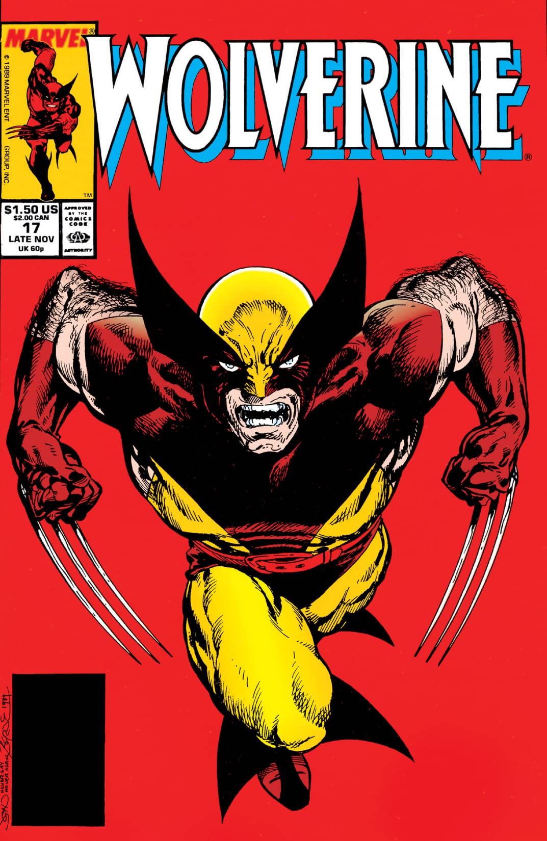 Cover of Wolverine #17