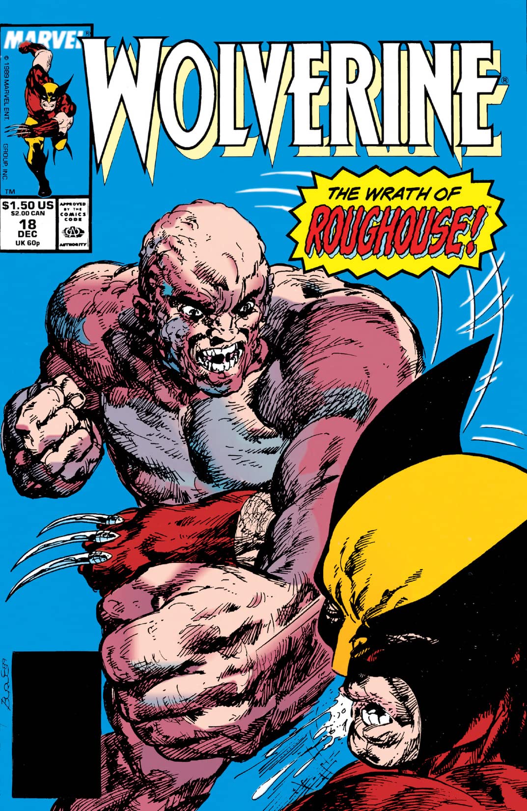 Wolverine (1988) #18 cover