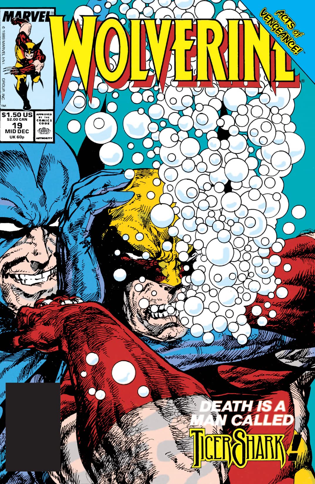 Wolverine (1988) #19 cover