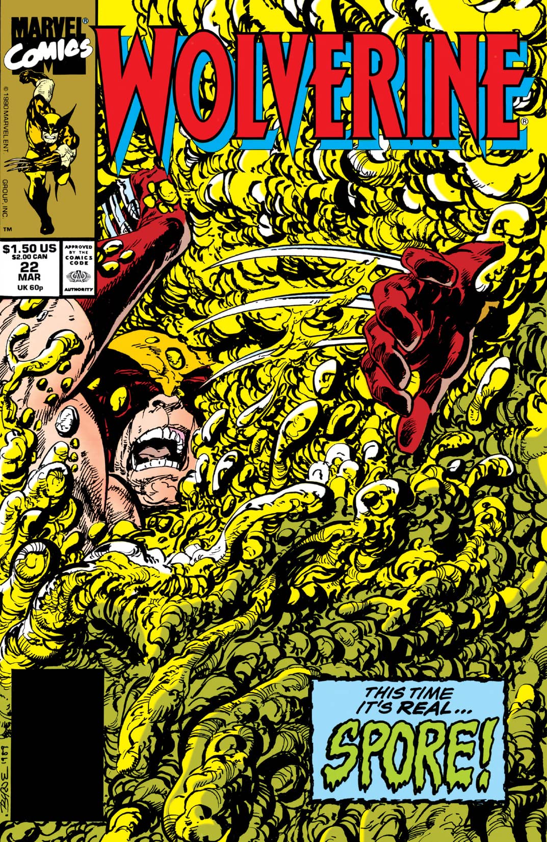Wolverine (1988) #22 cover