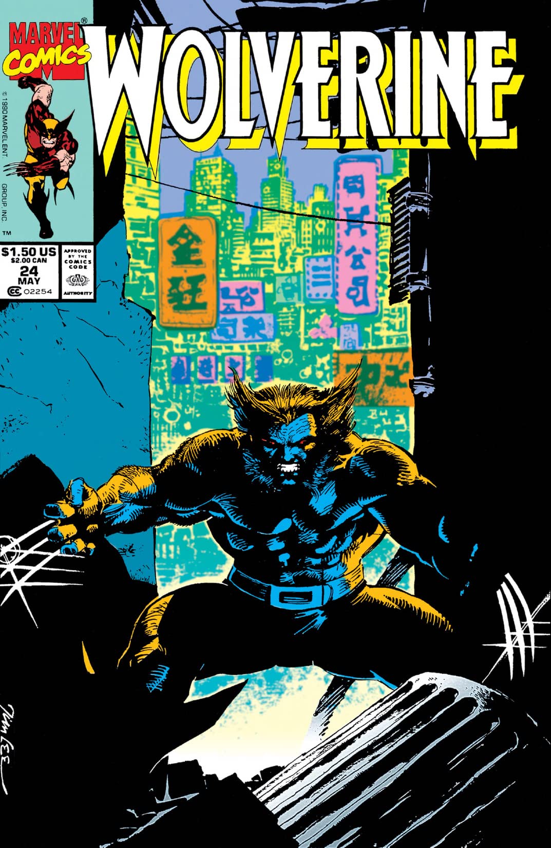 Wolverine (1988) #24 cover