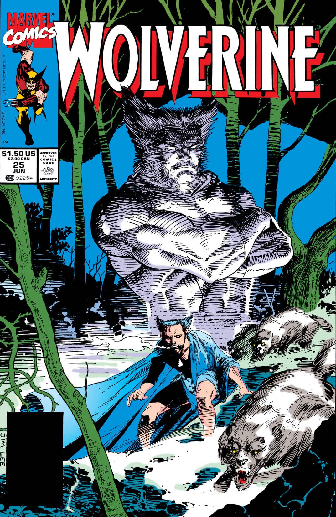 Wolverine (1988) #25 cover