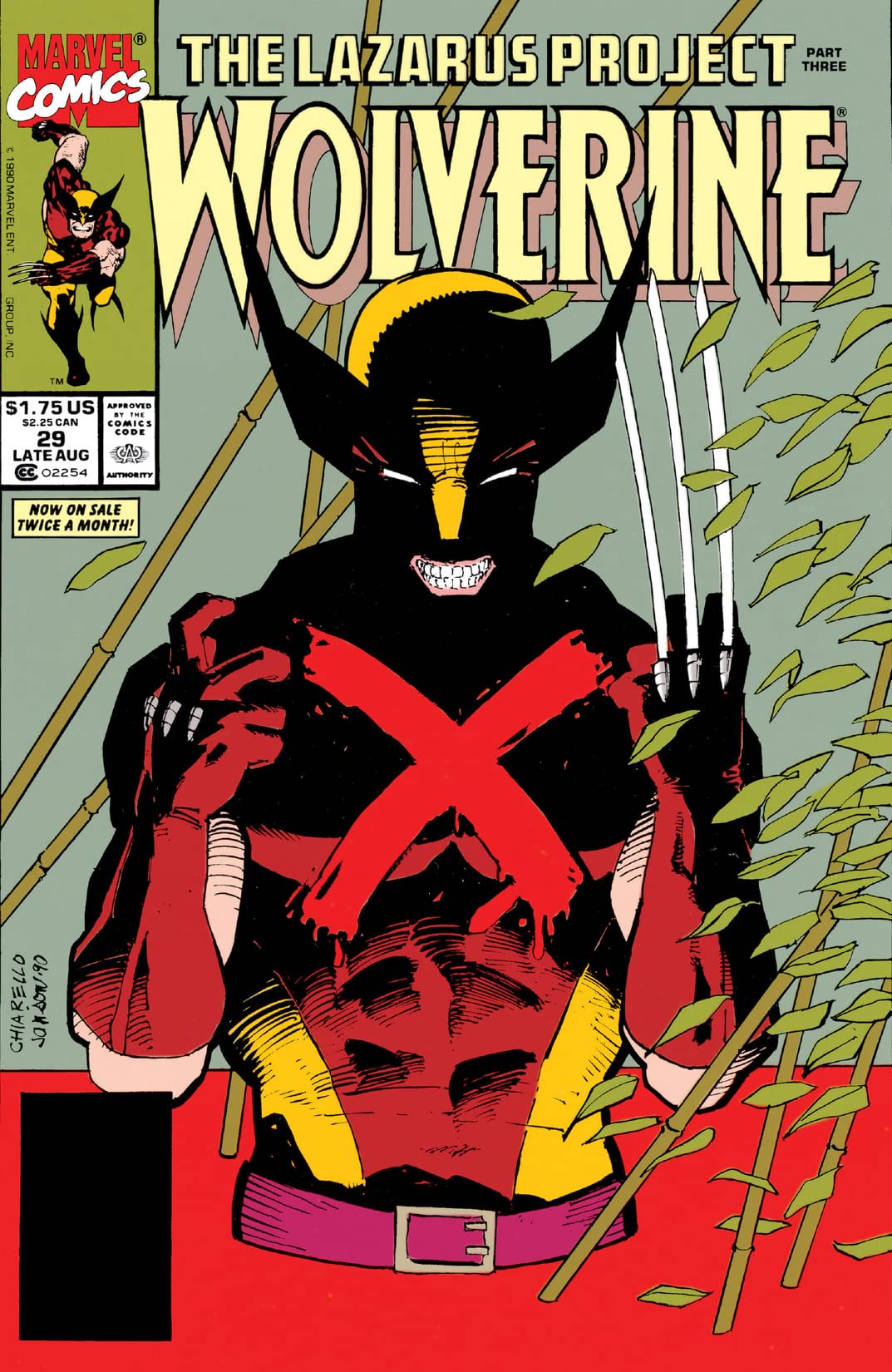 Wolverine (1988) #29 cover