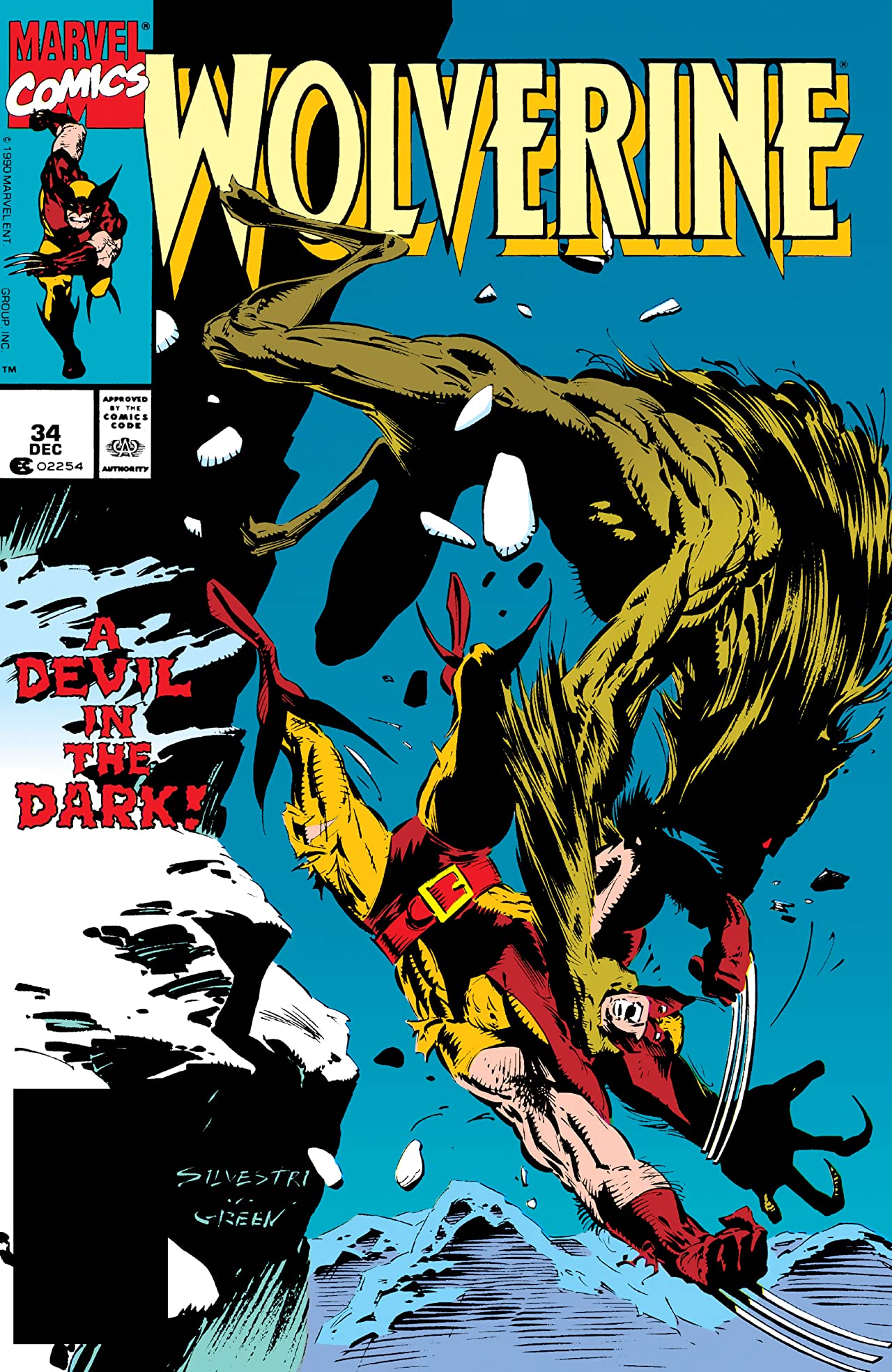 Wolverine (1988) #34 cover