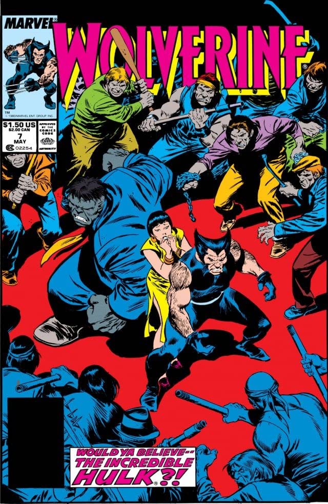 Wolverine (1988) #7 cover