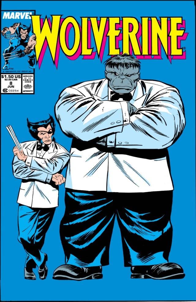 Wolverine (1988) #8 cover