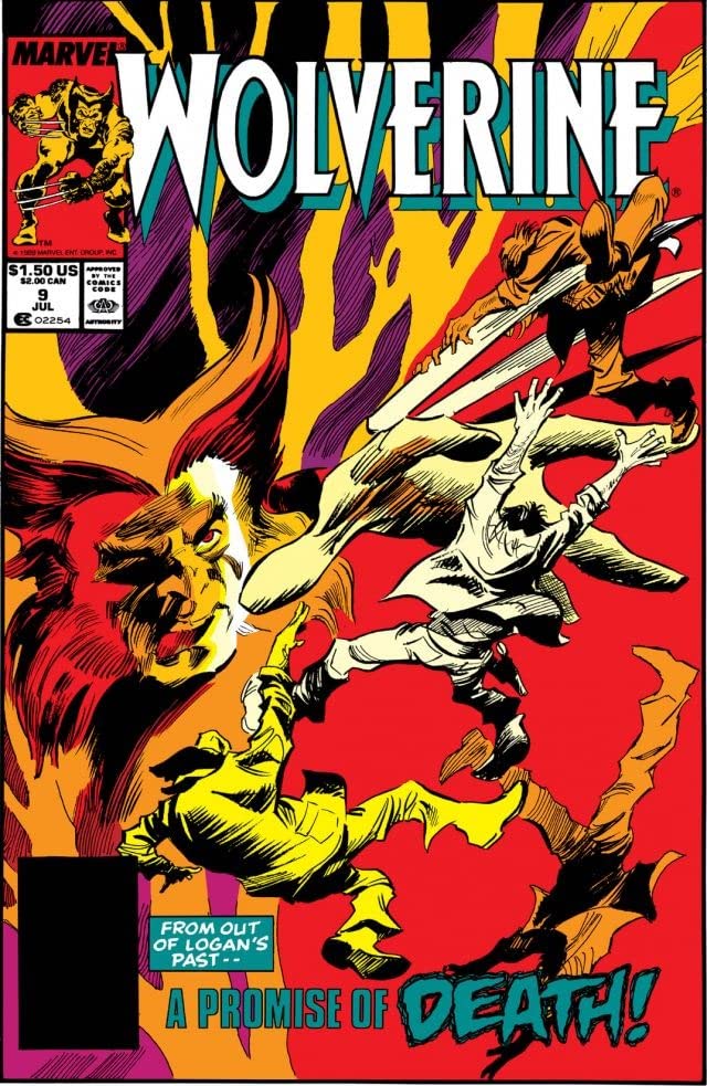 Wolverine (1988) #9 cover