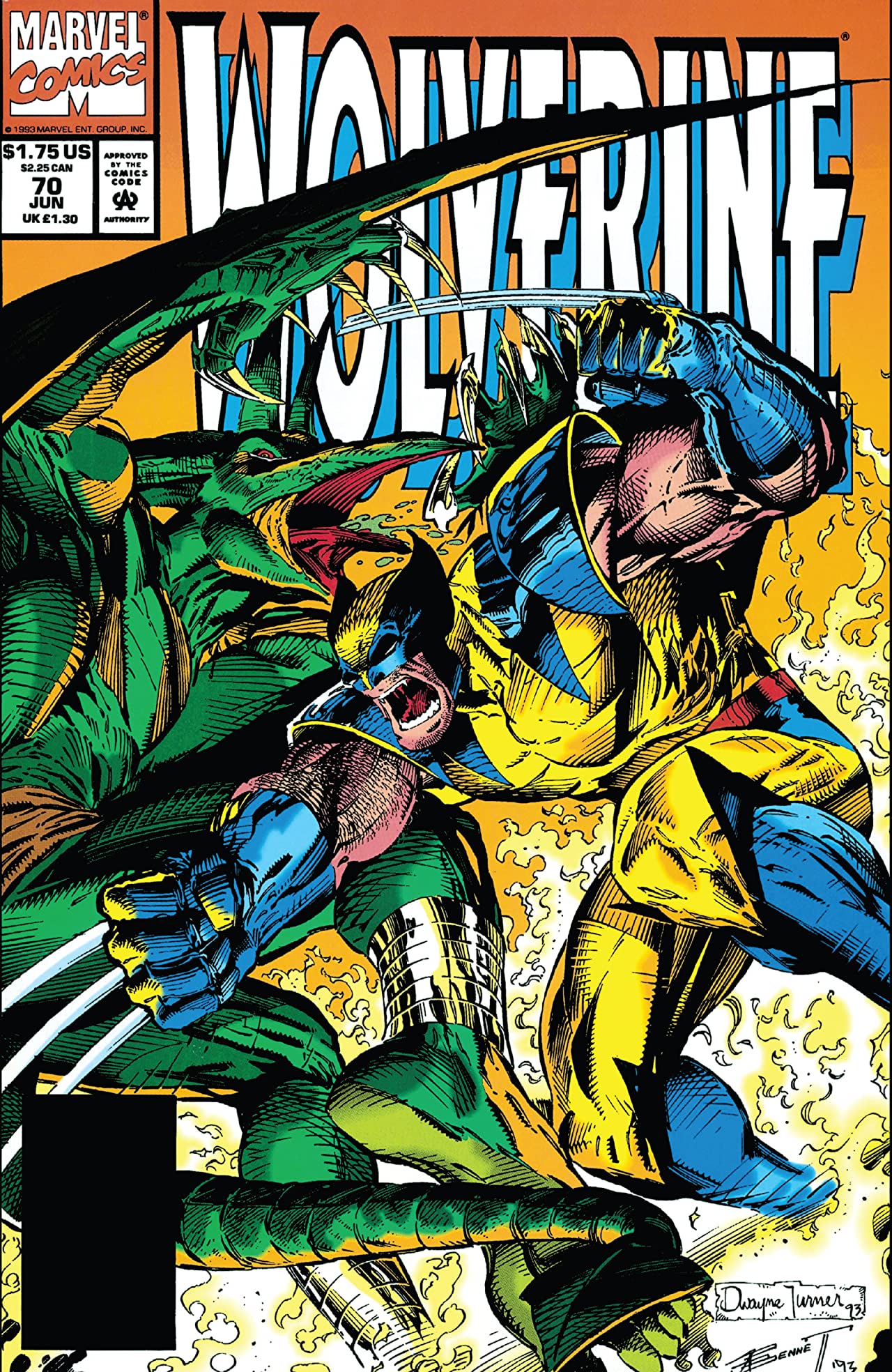 Wolverine (1988) #70 cover