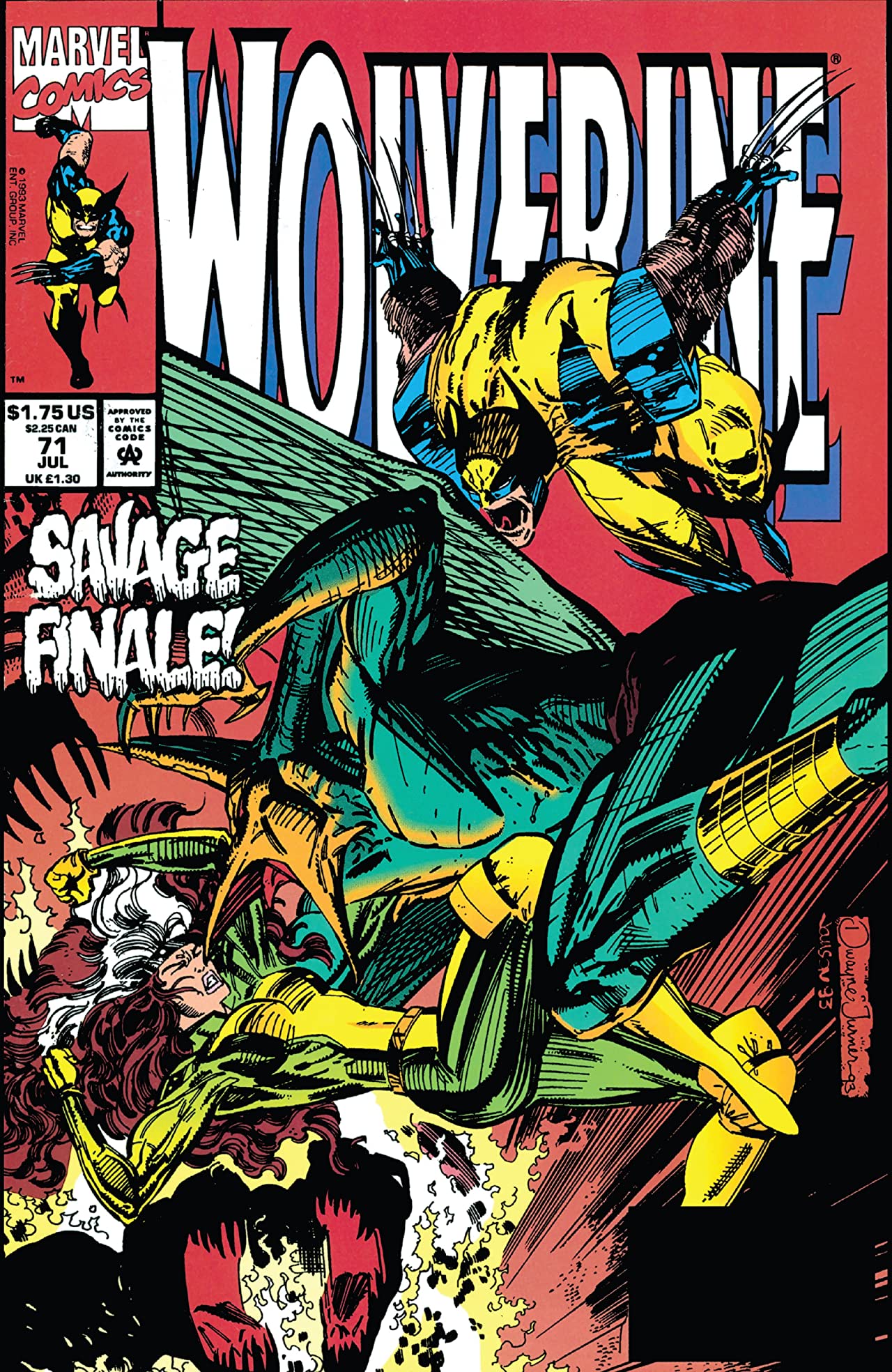Wolverine (1988) #71 cover