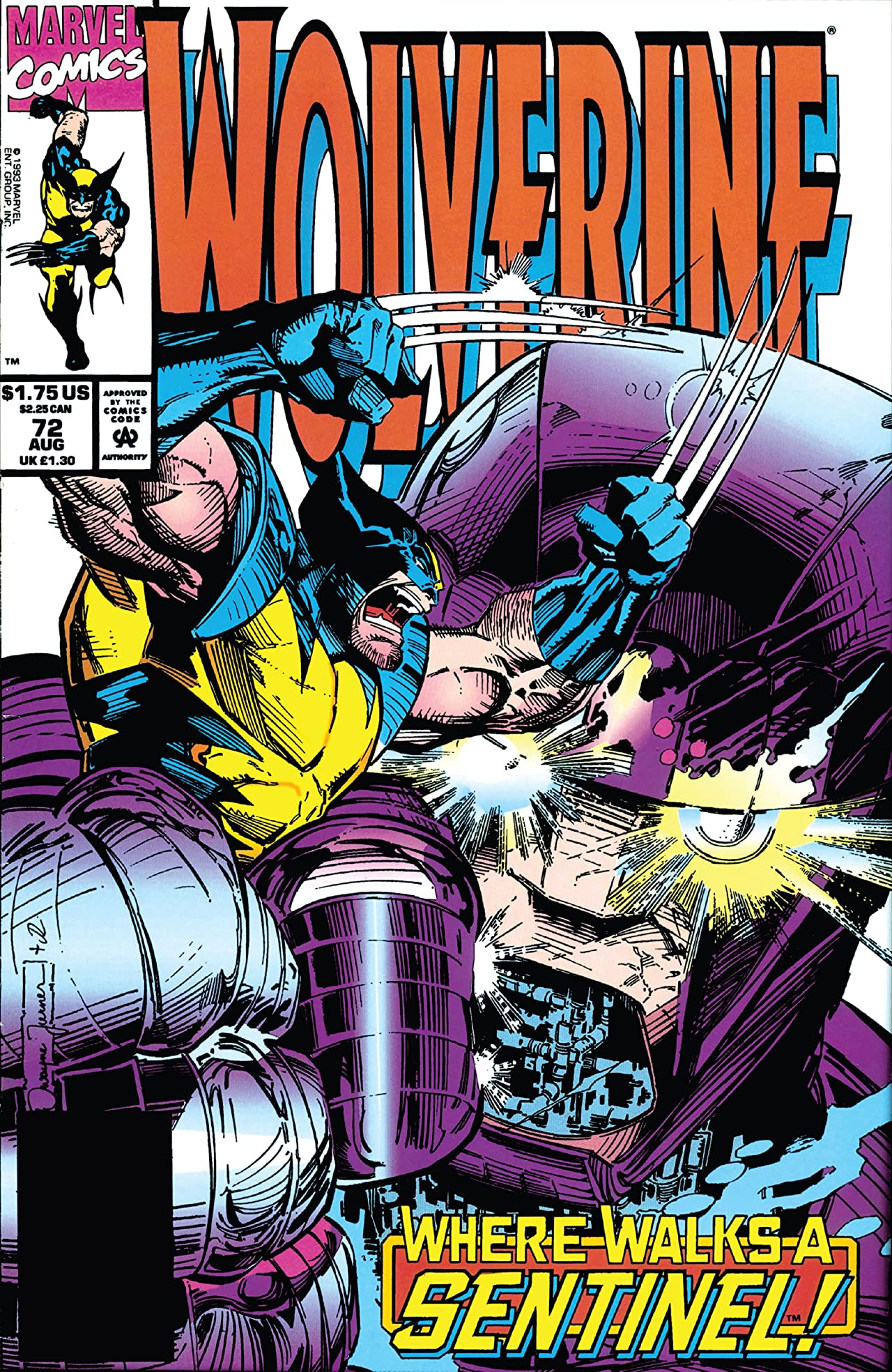 Wolverine (1988) #72 cover