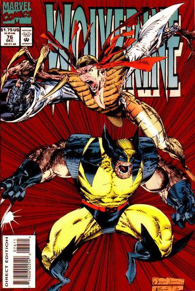 Wolverine (1988) #76 cover