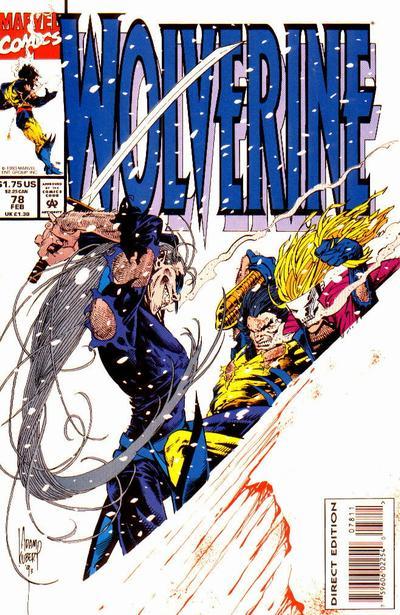 Wolverine (1988) #78 cover