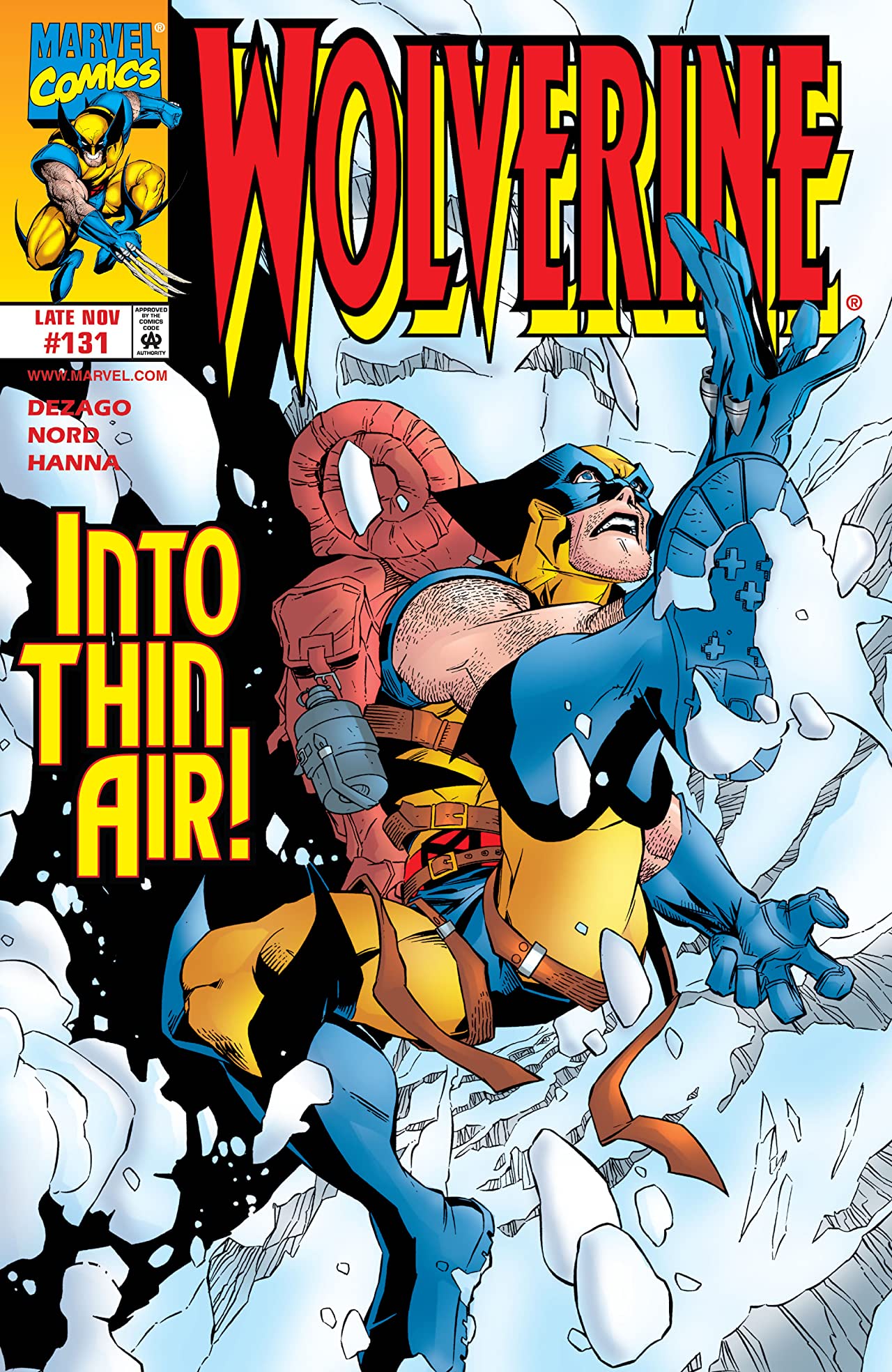Wolverine (1988) #131 cover