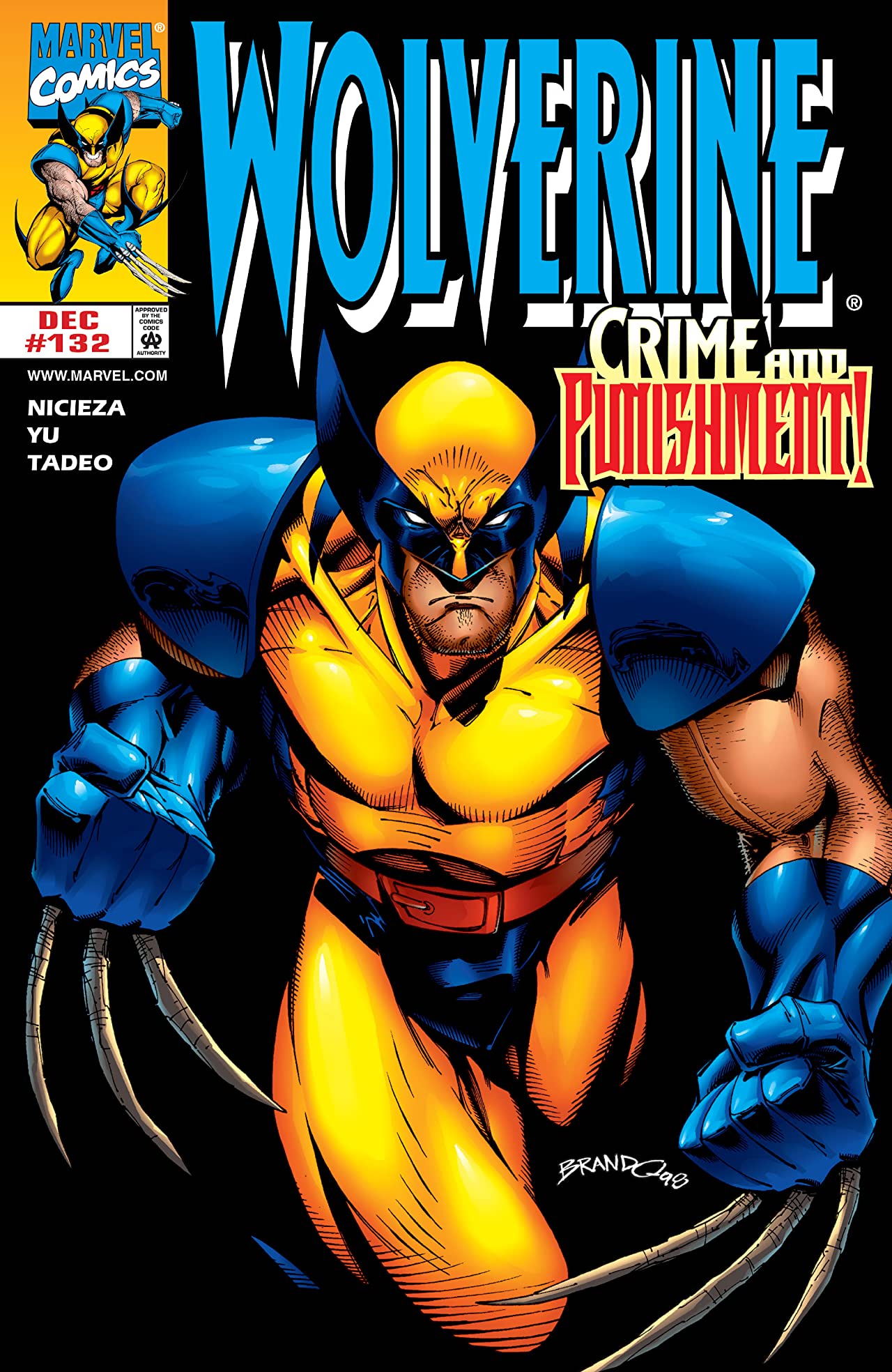 Wolverine (1988) #132 cover
