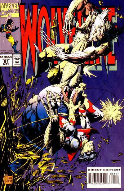 Wolverine (1988) #81 cover