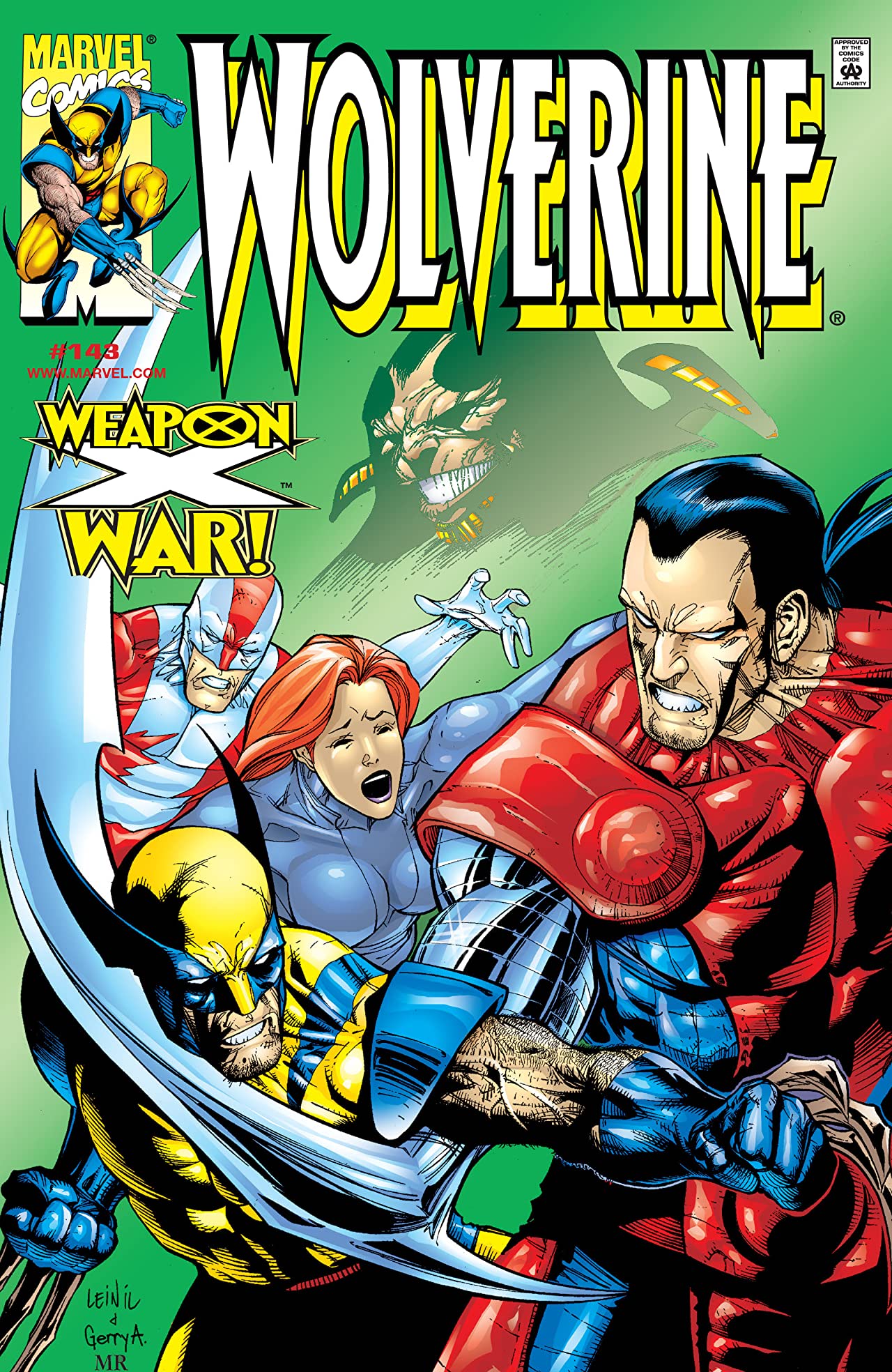 Wolverine (1988) #143 cover