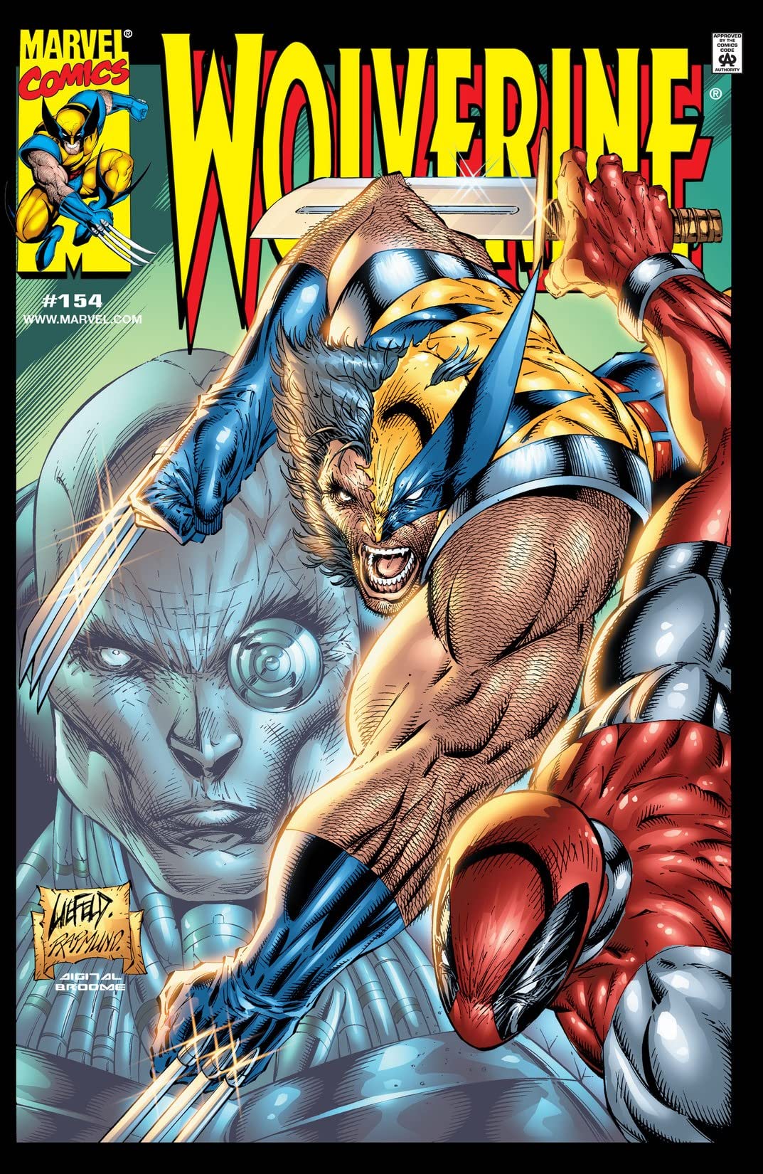 Wolverine (1988) #154 cover