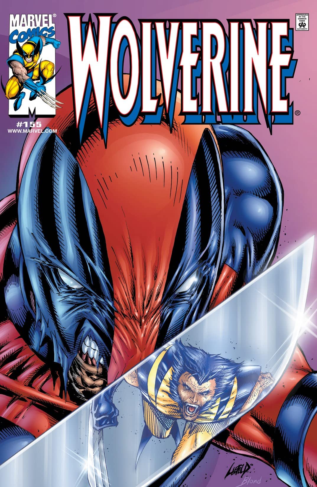 Wolverine (1988) #155 cover