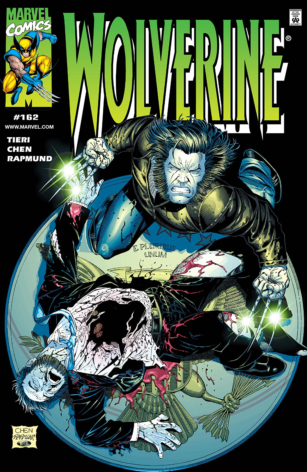 Wolverine (1988) #162 cover