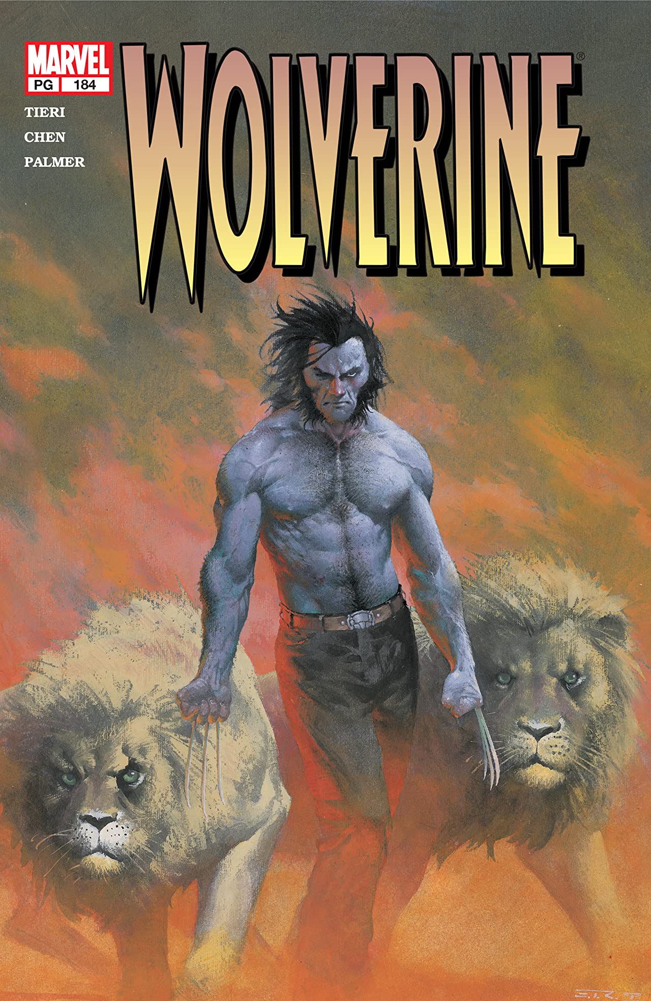 Wolverine (1988) #184 cover