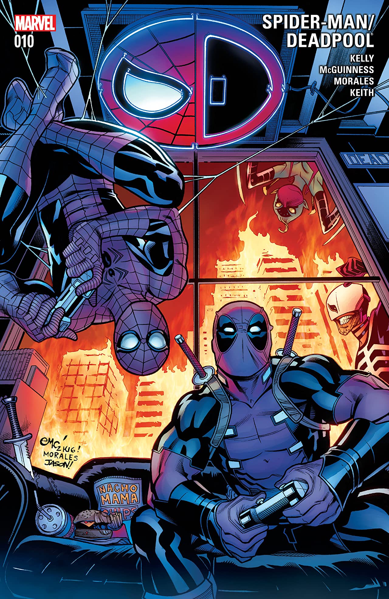 Spider-Man / Deadpool (2016) #10 cover