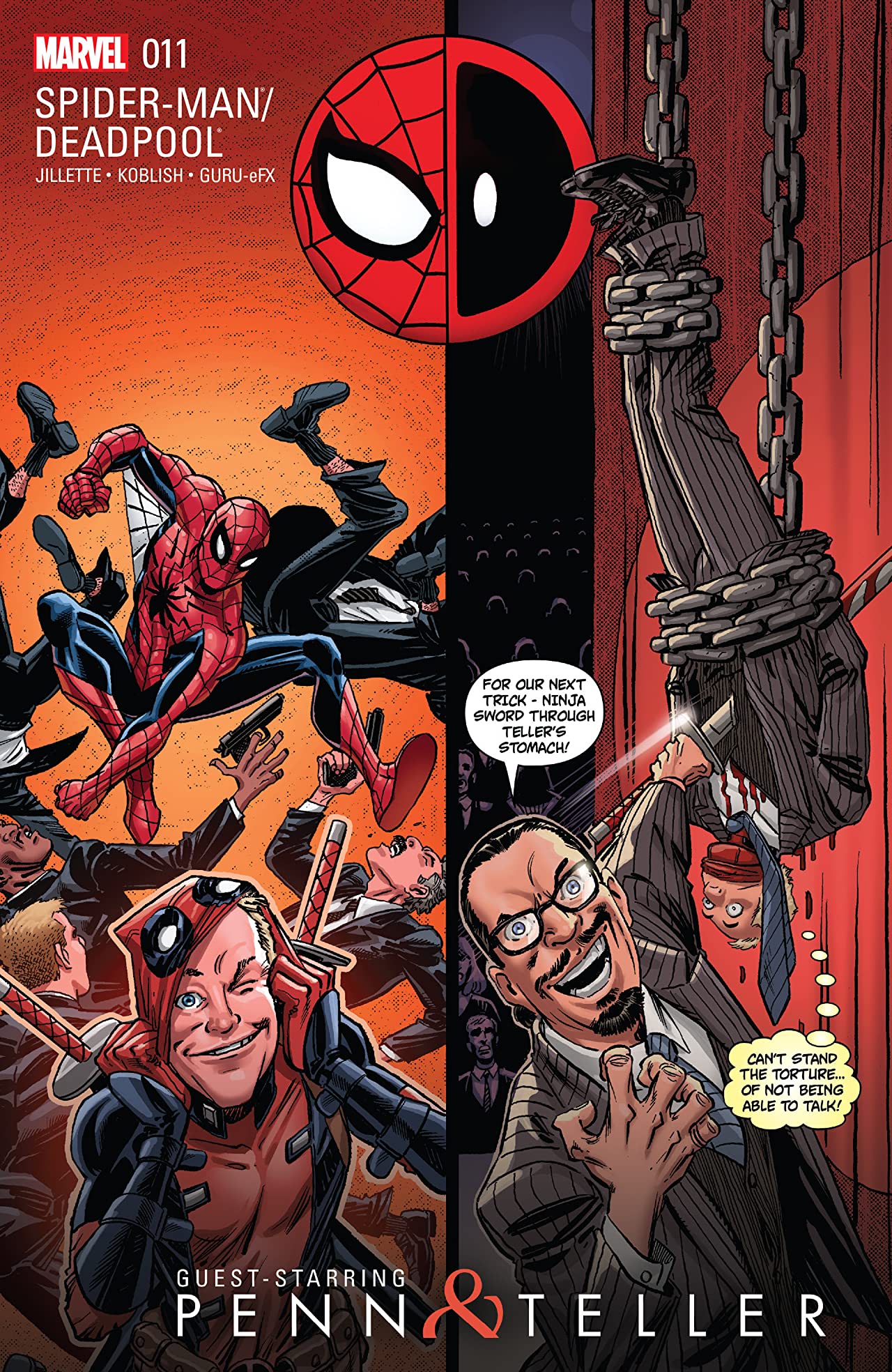 Spider-Man / Deadpool (2016) #11 cover