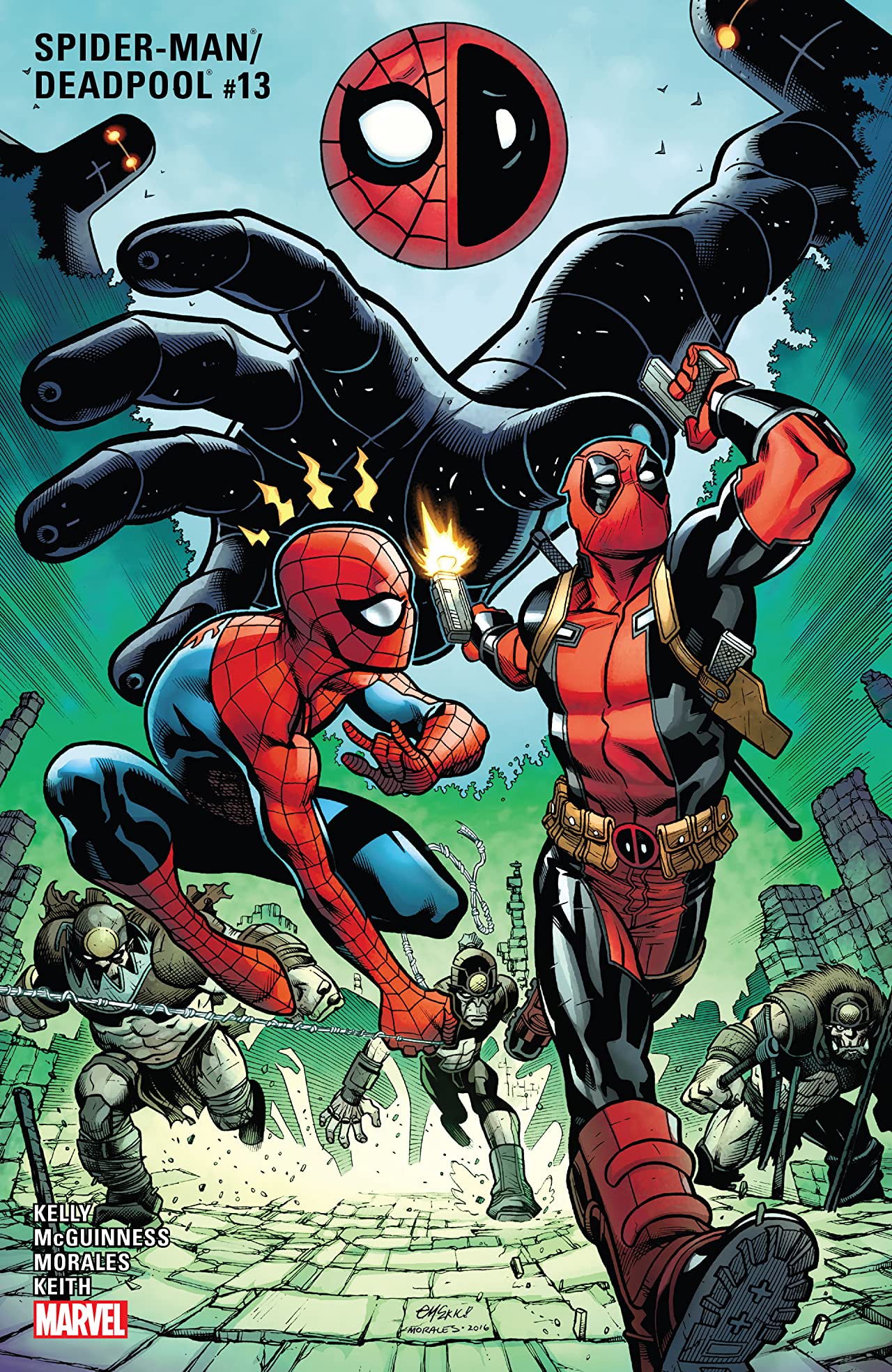 Spider-Man / Deadpool (2016) #13 cover