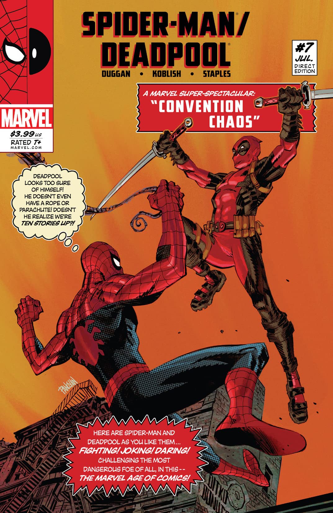 Spider-Man / Deadpool (2016) #7 cover