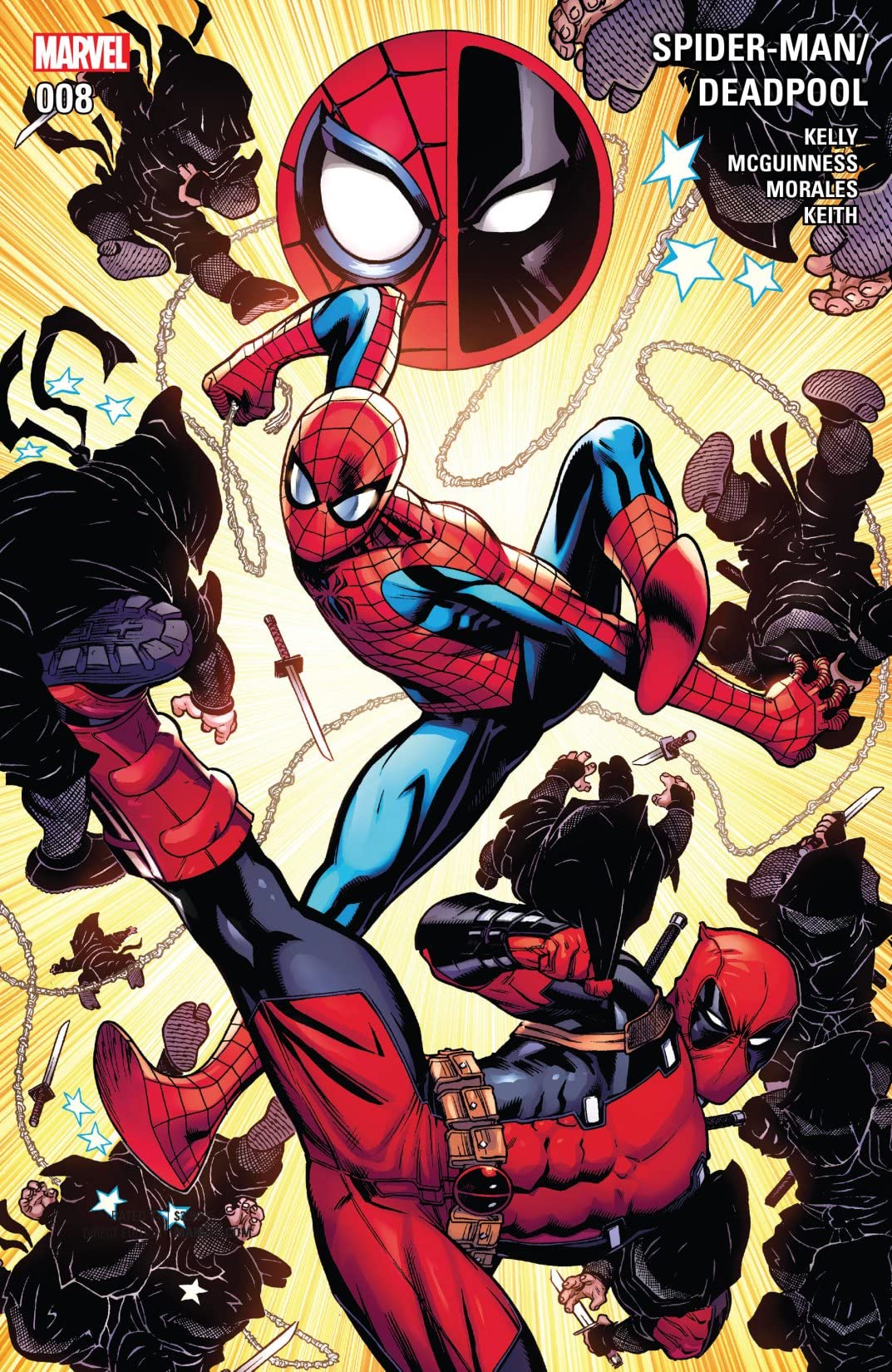 Spider-Man / Deadpool (2016) #8 cover