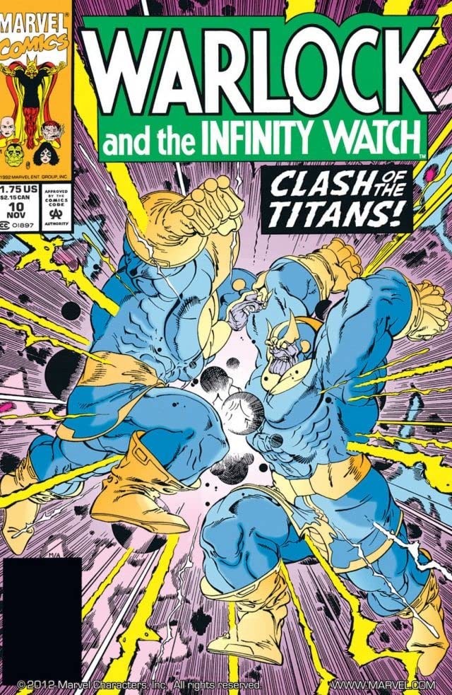 Warlock and the Infinity Watch (1992) #10 cover