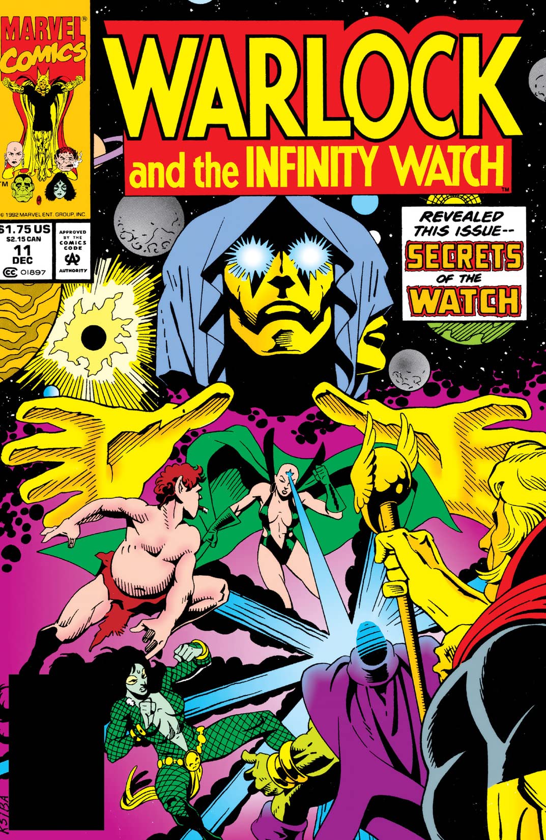 Warlock and the Infinity Watch (1992) #11 cover