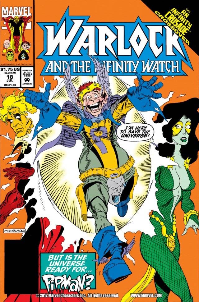 Warlock and the Infinity Watch (1992) #18 cover