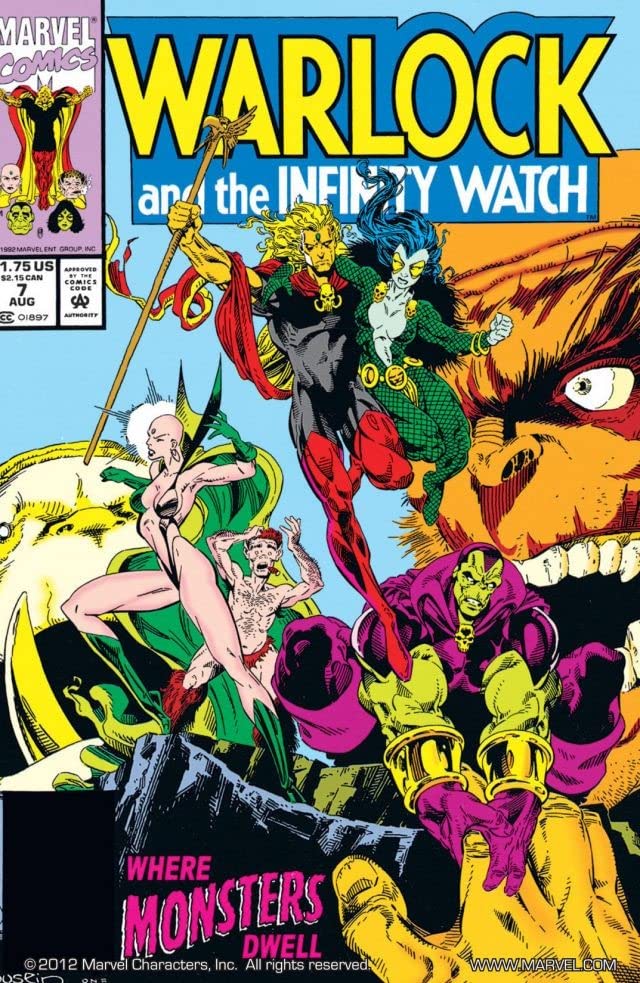 Warlock and the Infinity Watch (1992) #7 cover