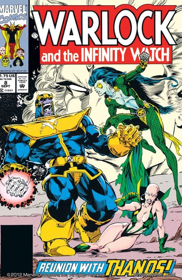 Warlock and the Infinity Watch (1992) #8 cover