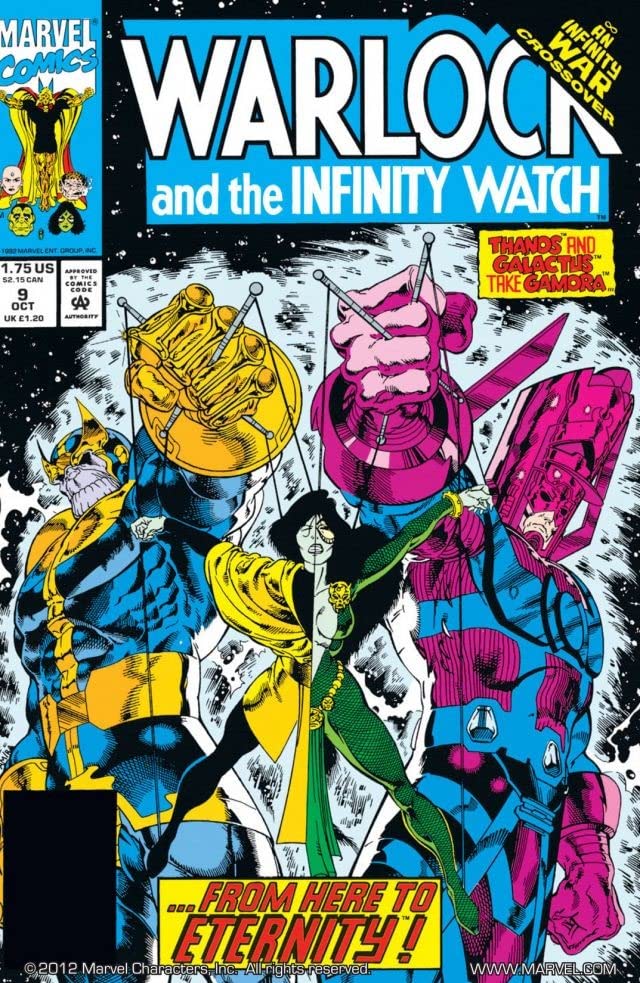 Warlock and the Infinity Watch (1992) #9 cover