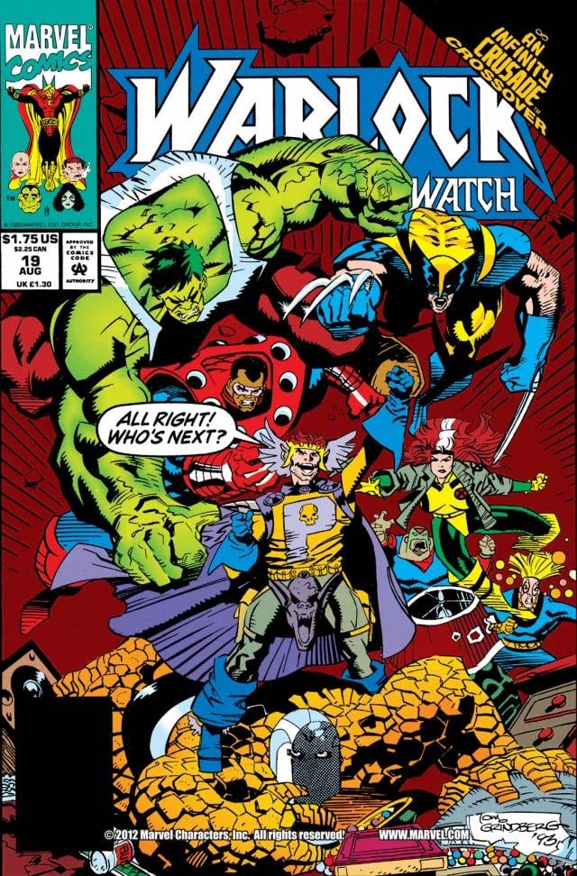 Warlock and the Infinity Watch (1992) #19 cover