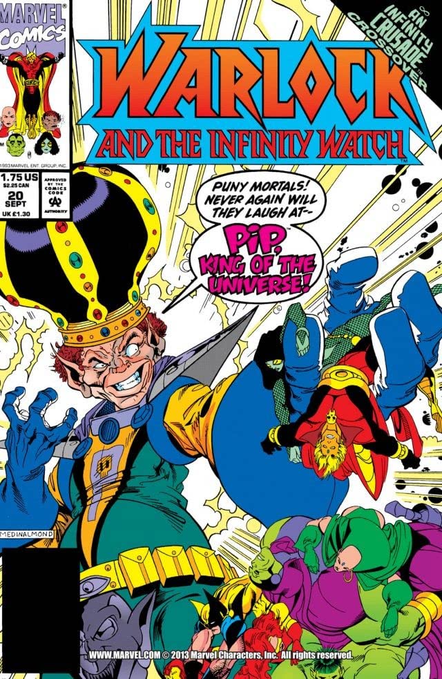 Warlock and the Infinity Watch (1992) #20 cover