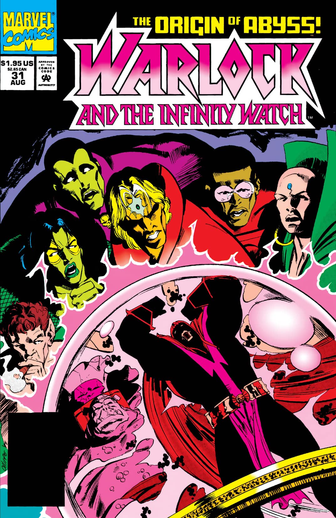 Warlock and the Infinity Watch (1992) #31 cover