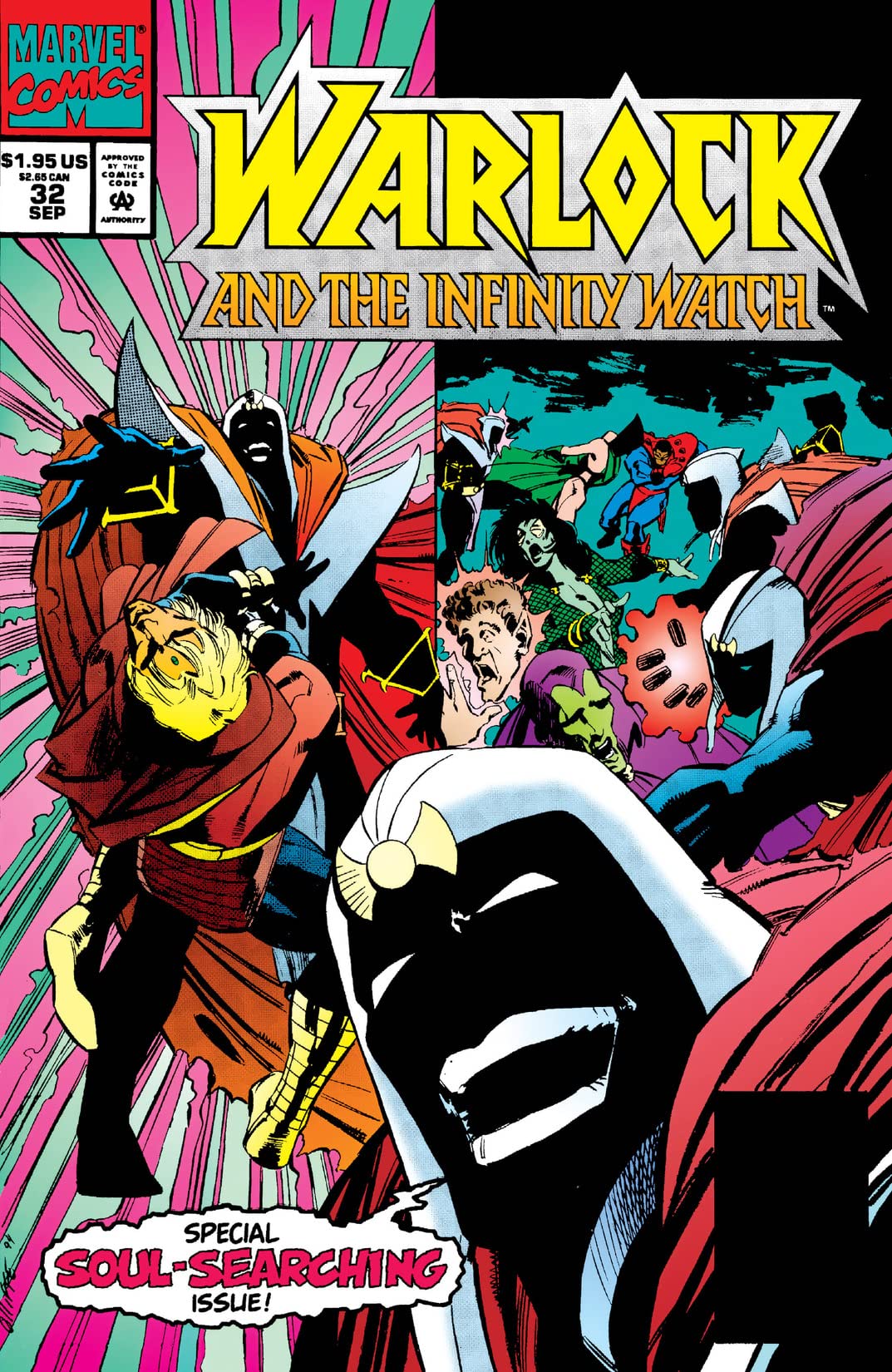 Warlock and the Infinity Watch (1992) #32 cover