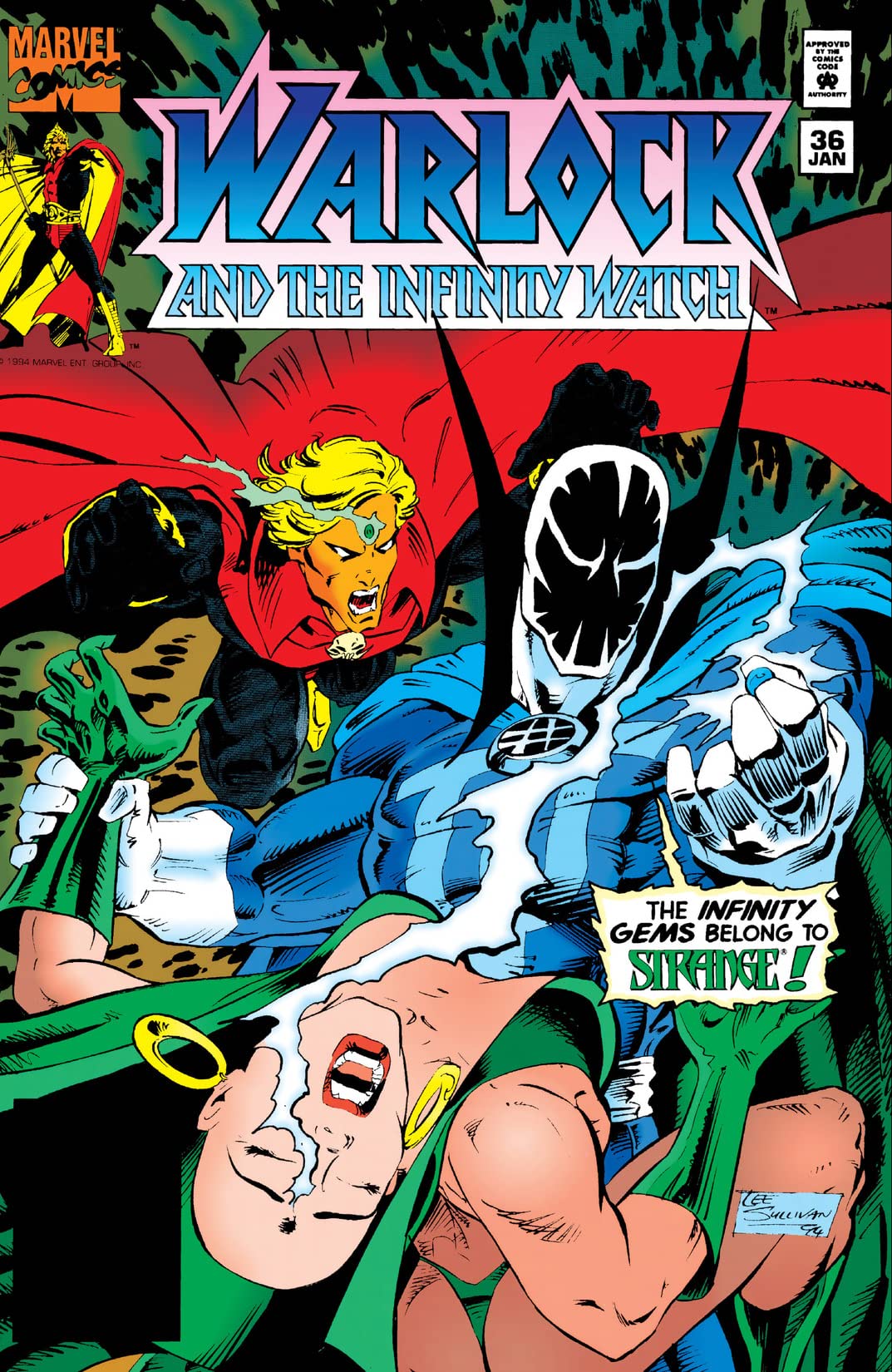 Warlock and the Infinity Watch (1992) #36 cover
