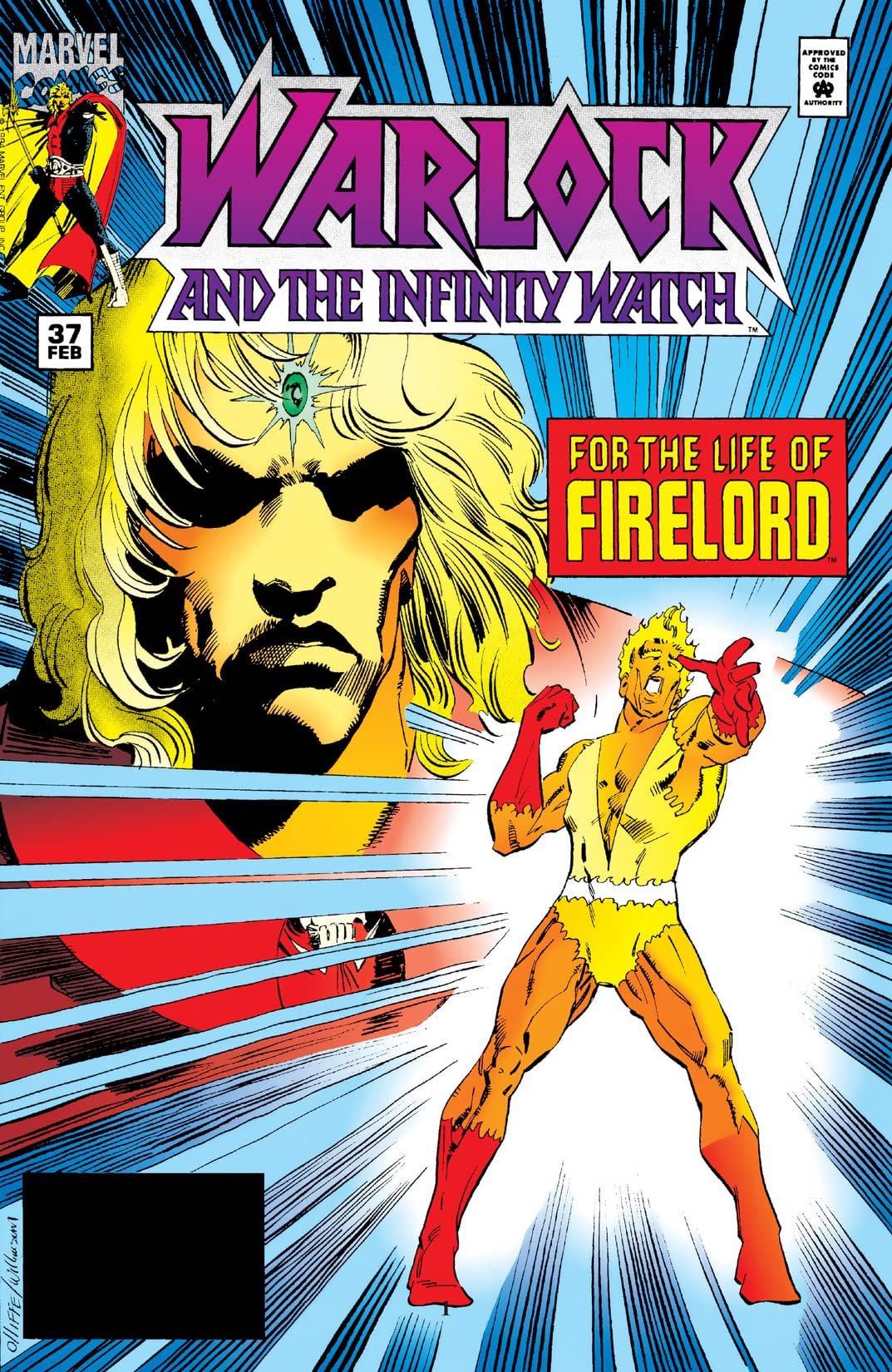 Warlock and the Infinity Watch (1992) #37 cover