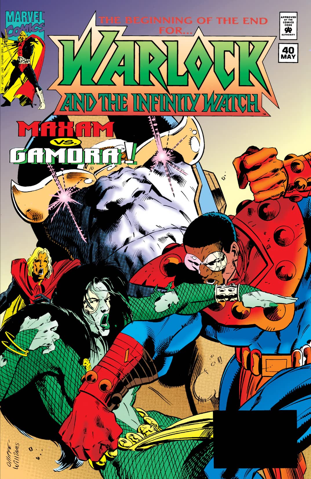 Warlock and the Infinity Watch (1992) #40 cover