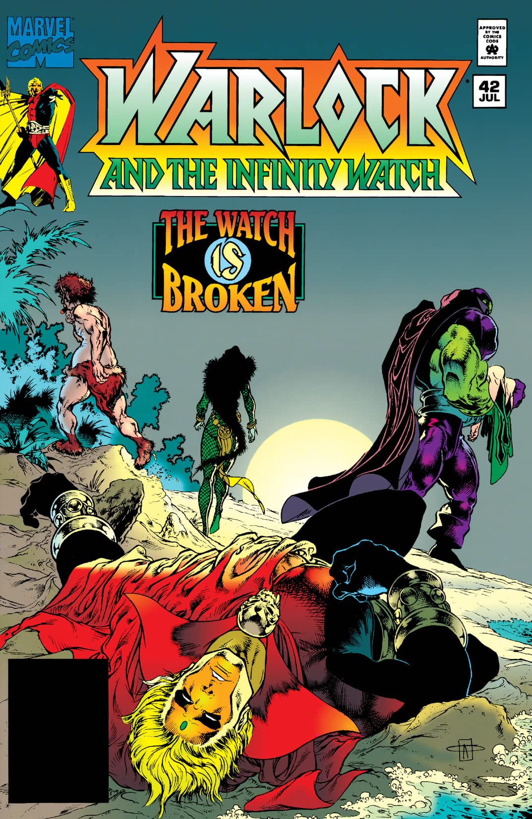 Warlock and the Infinity Watch (1992) #42 cover